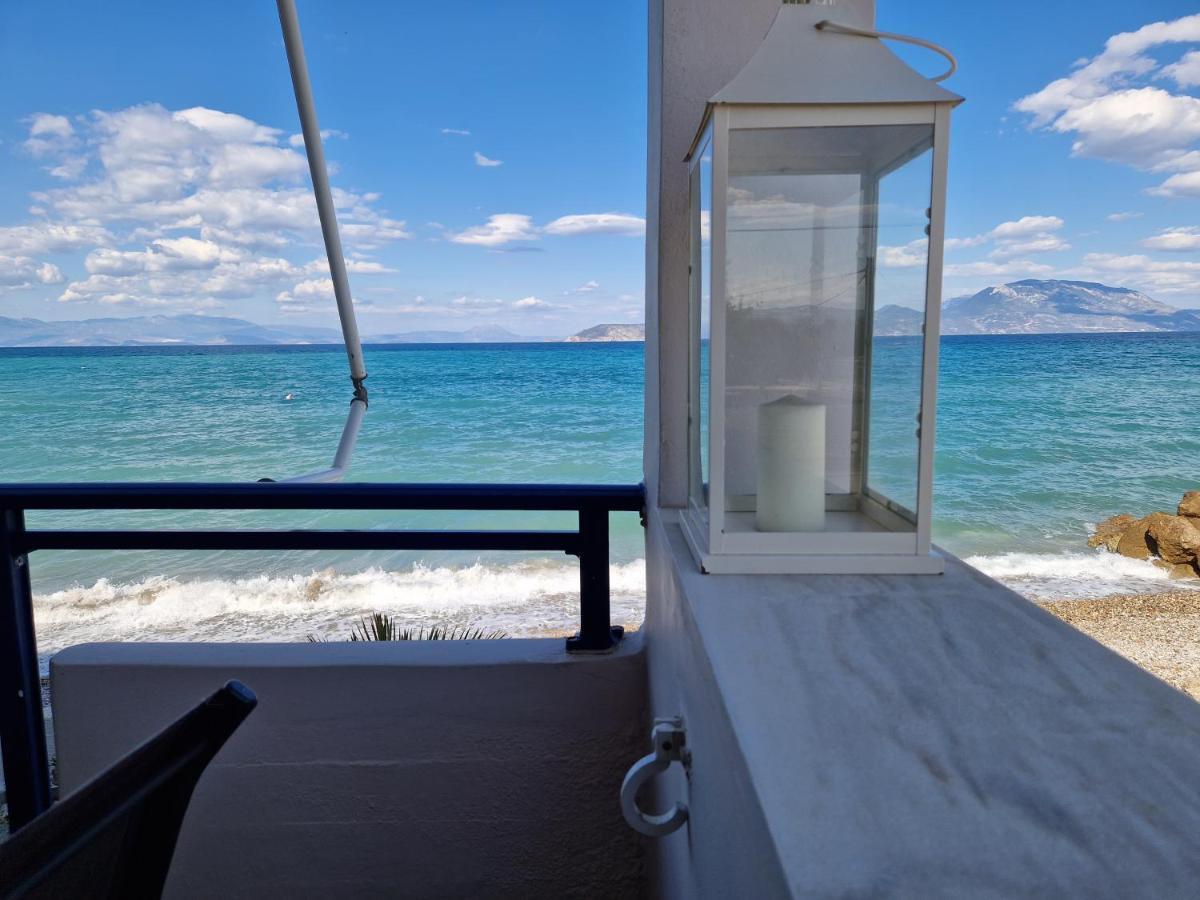 Korinthian Sea View Apartment Nerantza Exterior photo