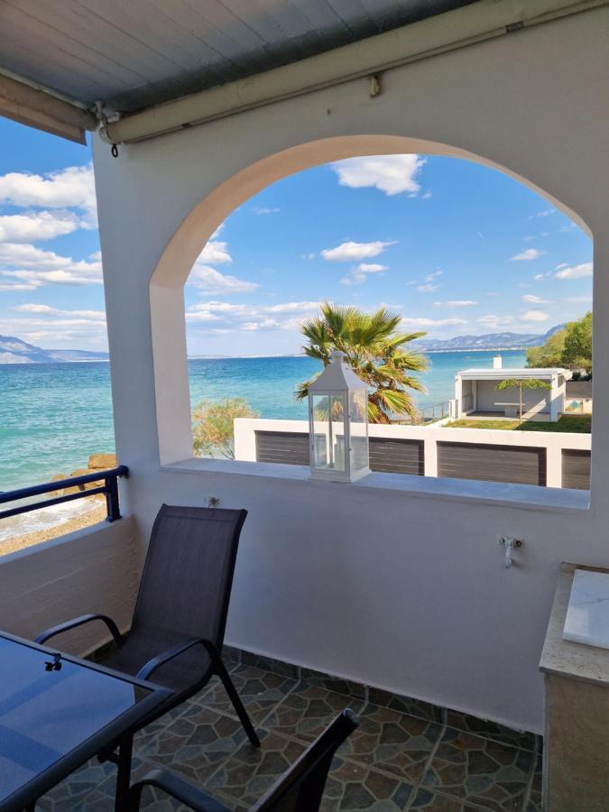 Korinthian Sea View Apartment Nerantza Exterior photo